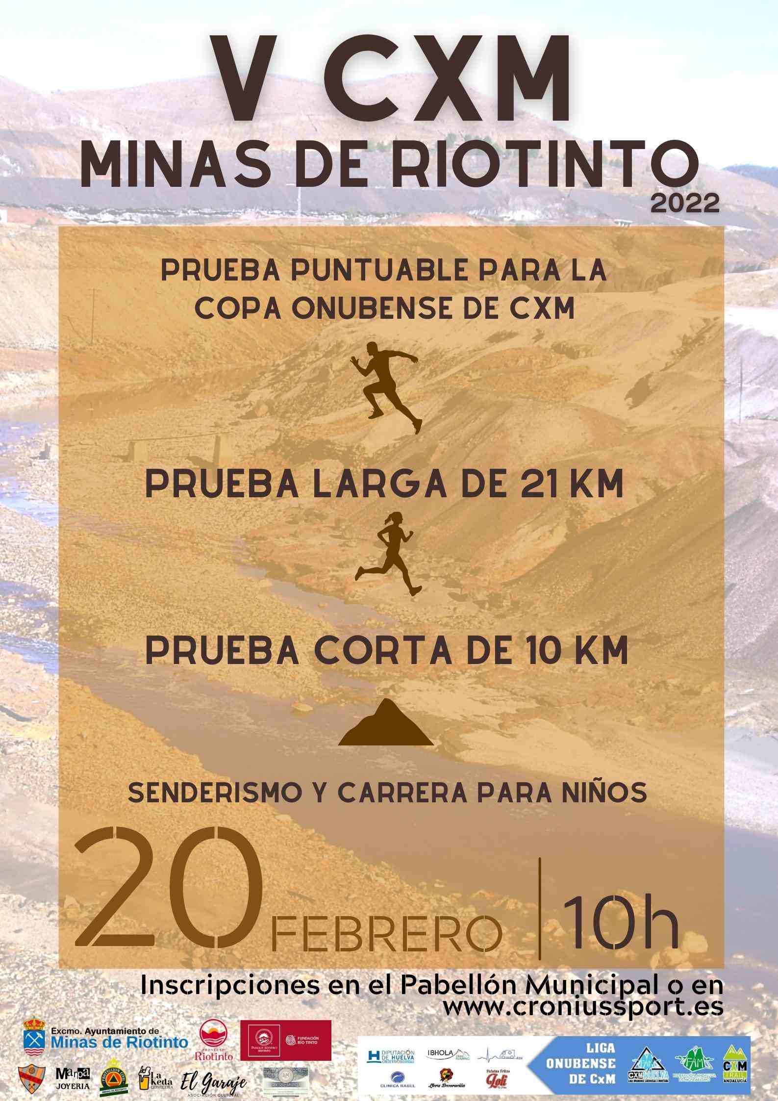 “V CXM MINAS DE RIOTINTO” - Inscríbete