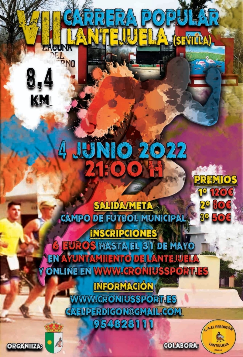 VII CARRERA POPULAR DE LANTEJUELA 2022  - Inscríbete