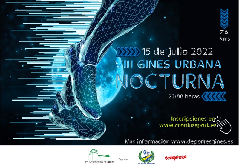 VIII CARRERA NOCTURNA GINES - Inscríbete
