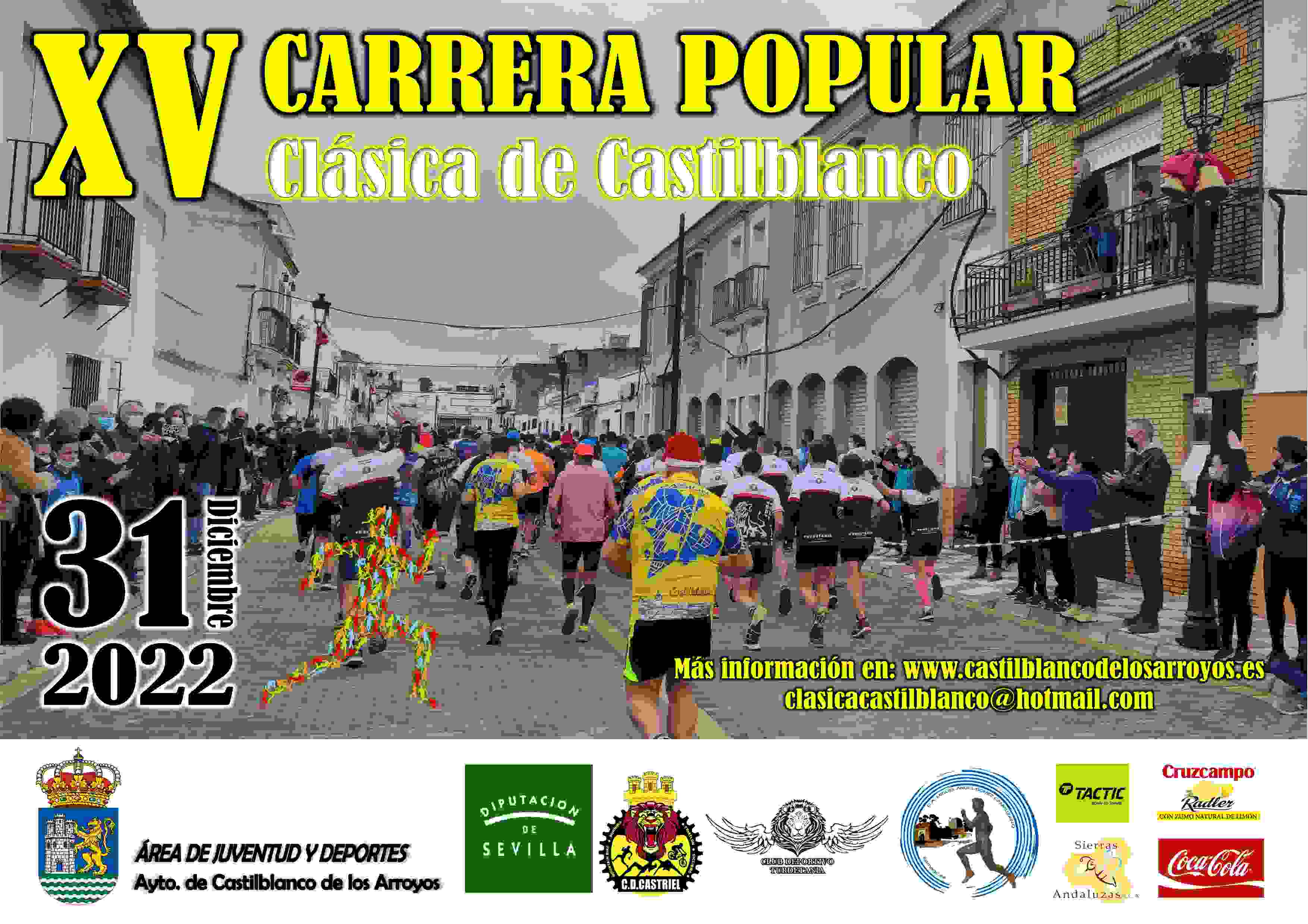 XV CARRERA POPULAR CLÁSICA DE CASTILBLANCO - Inscríbete