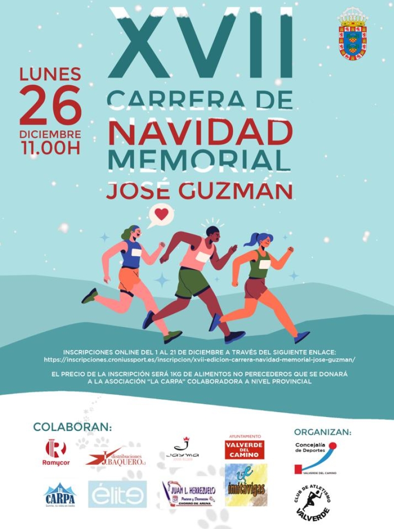 XVII EDICION CARRERA NAVIDAD “MEMORIAL JOSÉ GUZMÁN” - Register
