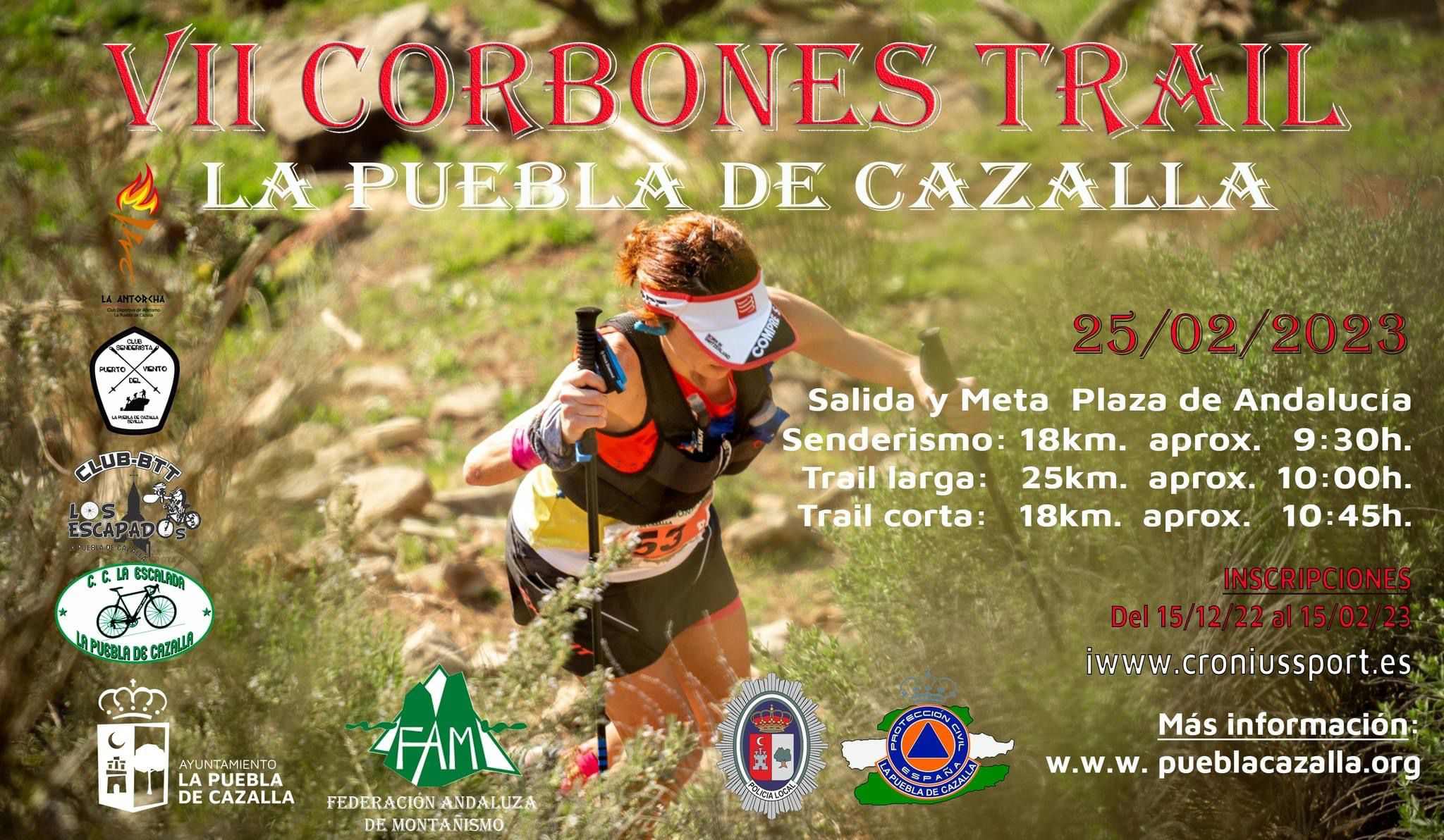 VII CXM CORBONES TRAIL - Iscriviti