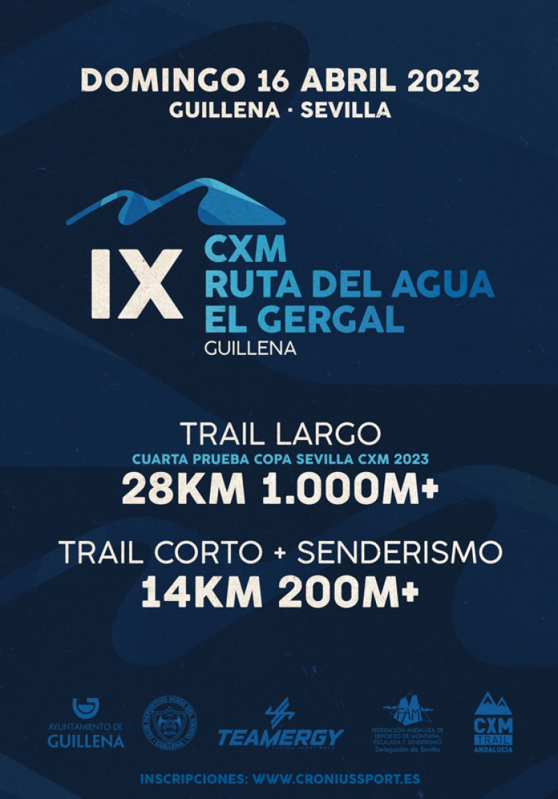 IX CXM RUTA DEL AGUA-EL GERGAL, - Inscreva-se