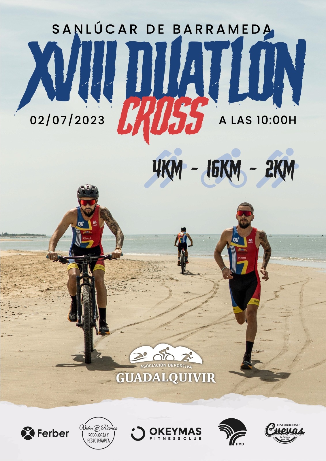 XVIII DUATLON CROSS SANLUCAR DE BARRAMEDA - Inscríbete
