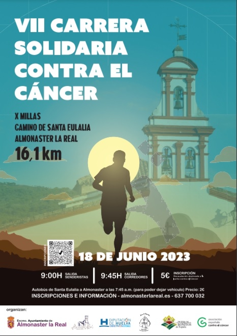 VII CARRERA SOLIDARIA X MILLAS CAMINO DE SANTA EULALIA, - Inscreva-se