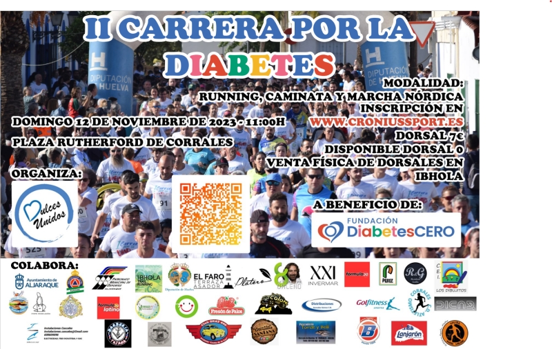 II CARRERA SOLIDARIA POR LA  DIABETES - Inscríbete