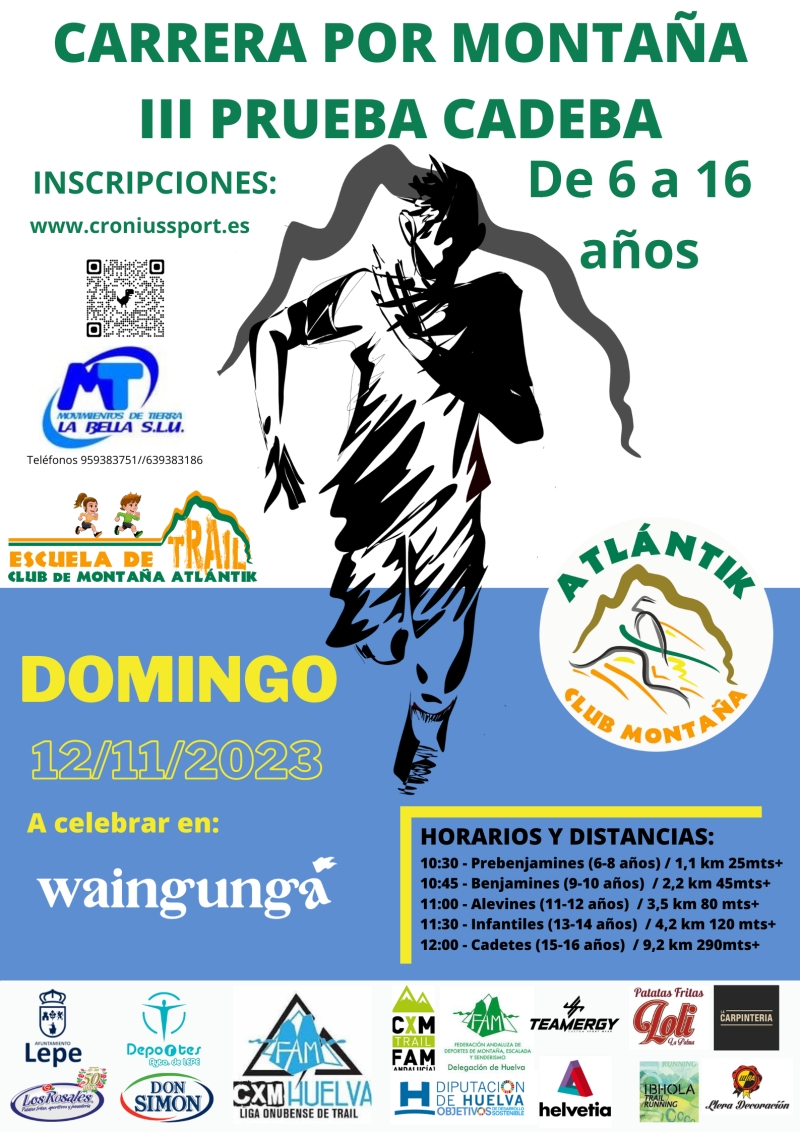 III CXM CADEBA ATLÁNTIK 2023 - Inscríbete