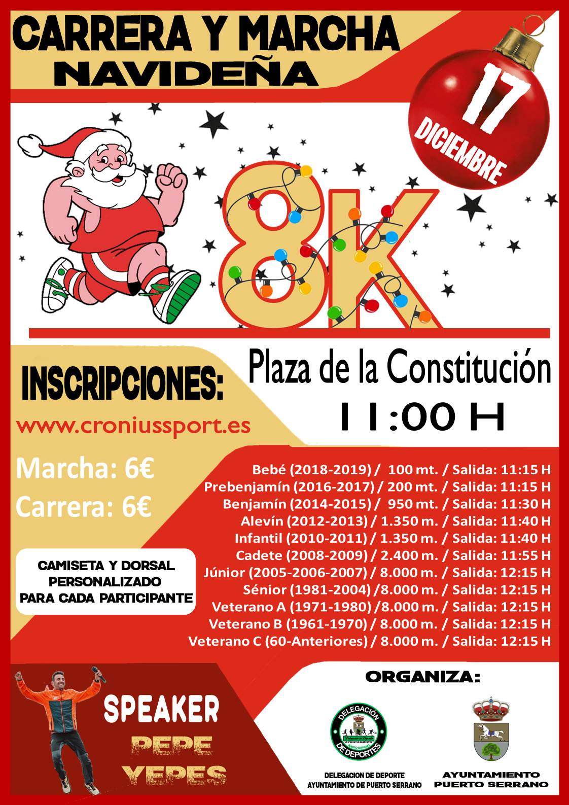 4ª CARRERA URBANA NAVIDEÑA - Inscreva-se