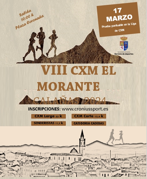 VIII CXM TRAIL EL MORANTE 2024 - Inscríbete