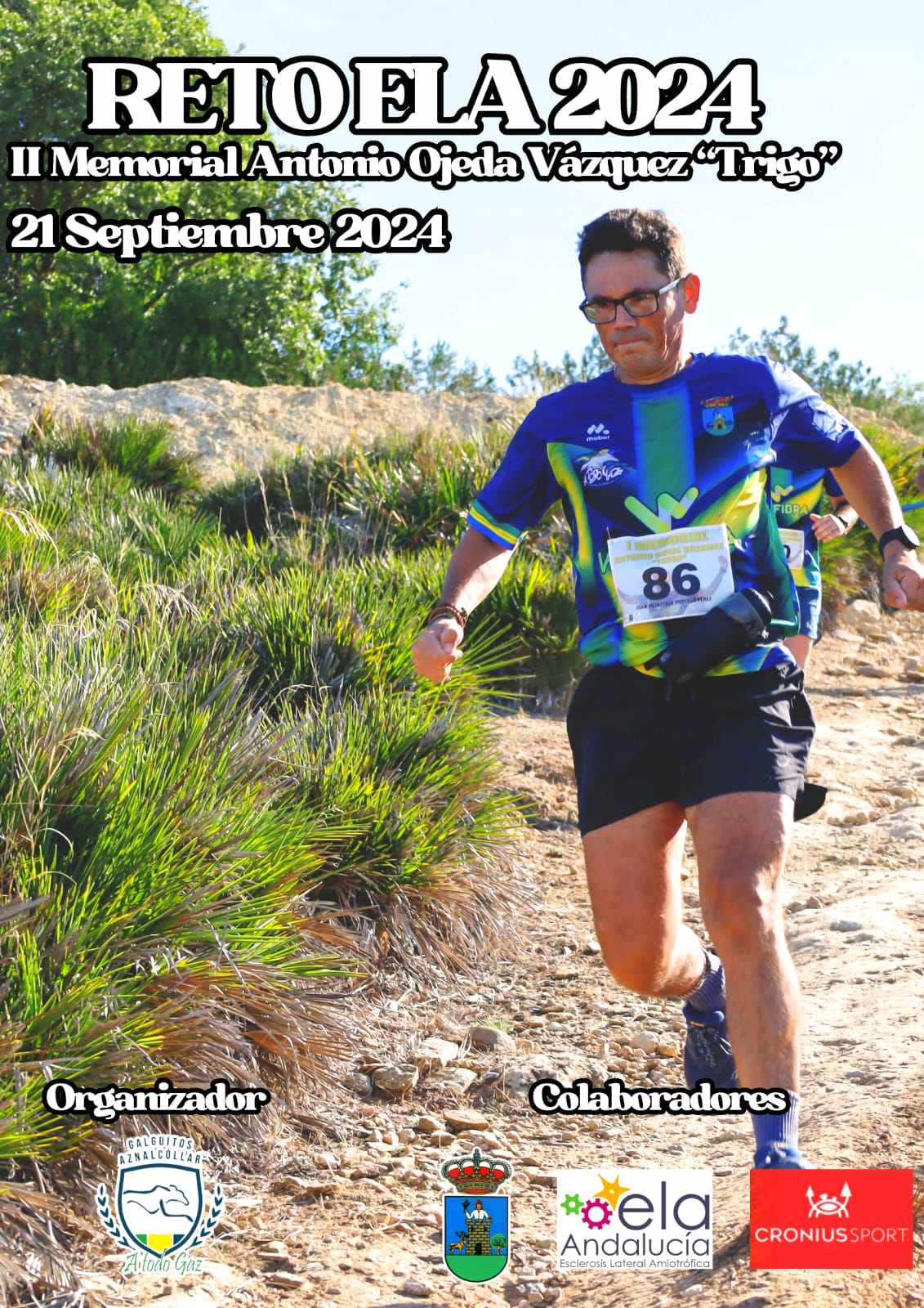 II MEMORIAL ANTONIO OJEDA VAZQUEZ “TRIGO” RETO ELA AZNALCÓLLAR 2024 - Inscreva-se