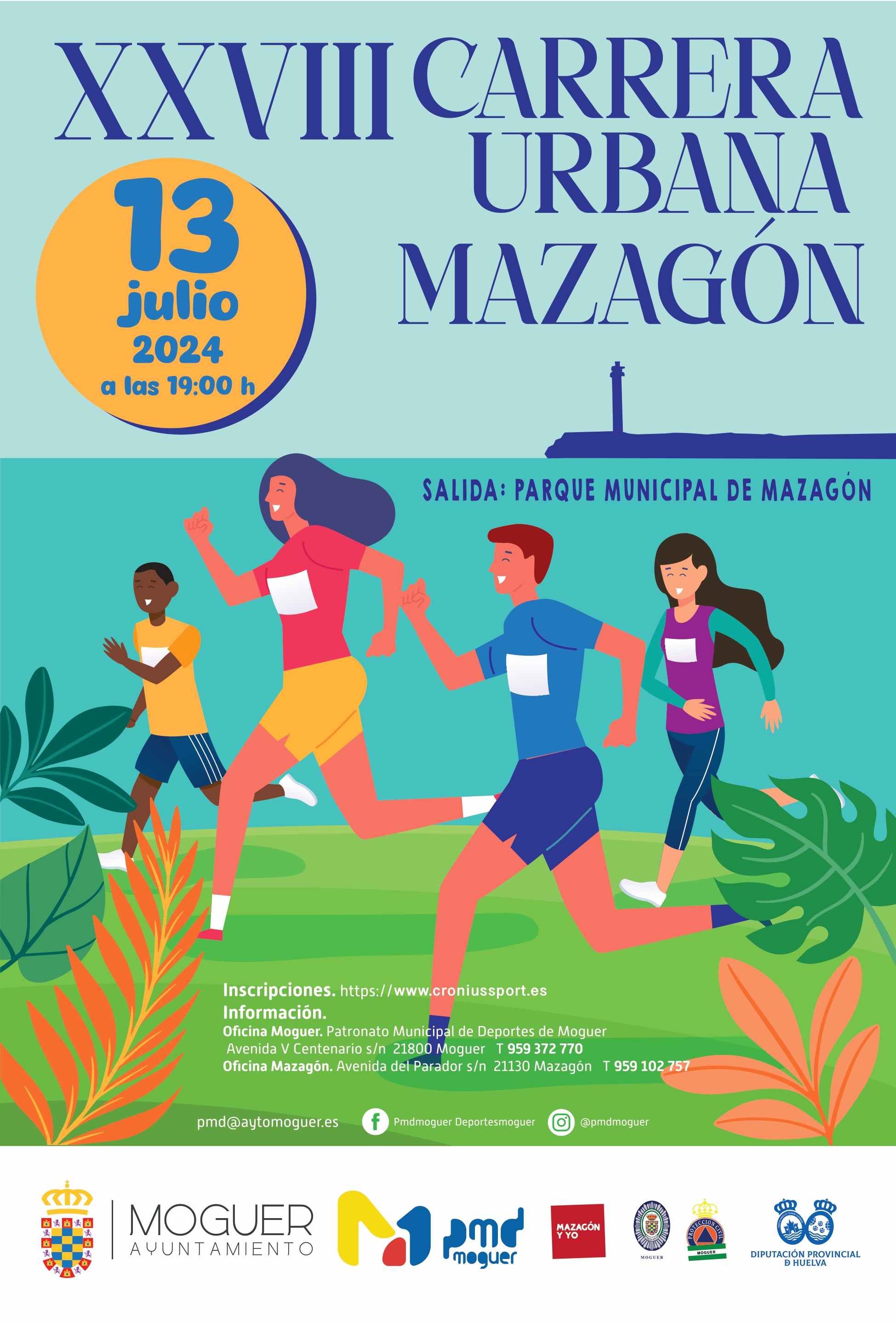 XXVIII CARRERA URBANA MAZAGÓN - Inscríbete