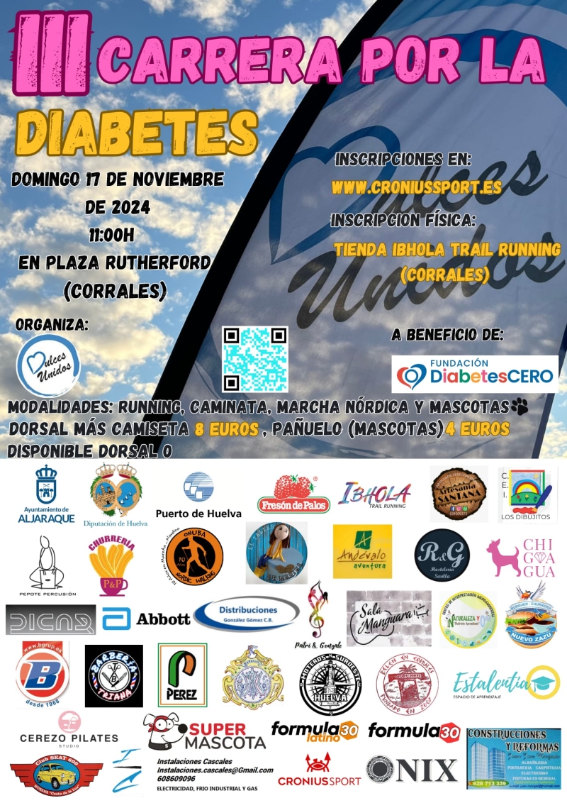 III CARRERA SOLIDARIA POR LA DIABETES - Inscríbete