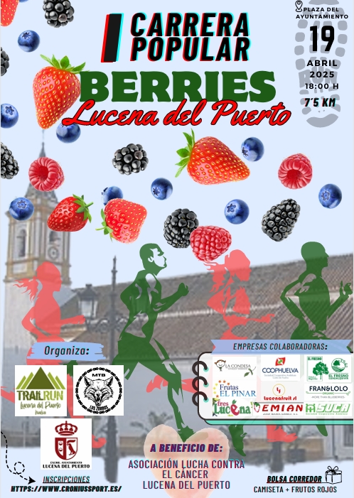 I CARRERA POPULAR BERRIES LUCENA DEL PUERTO - Inscríbete