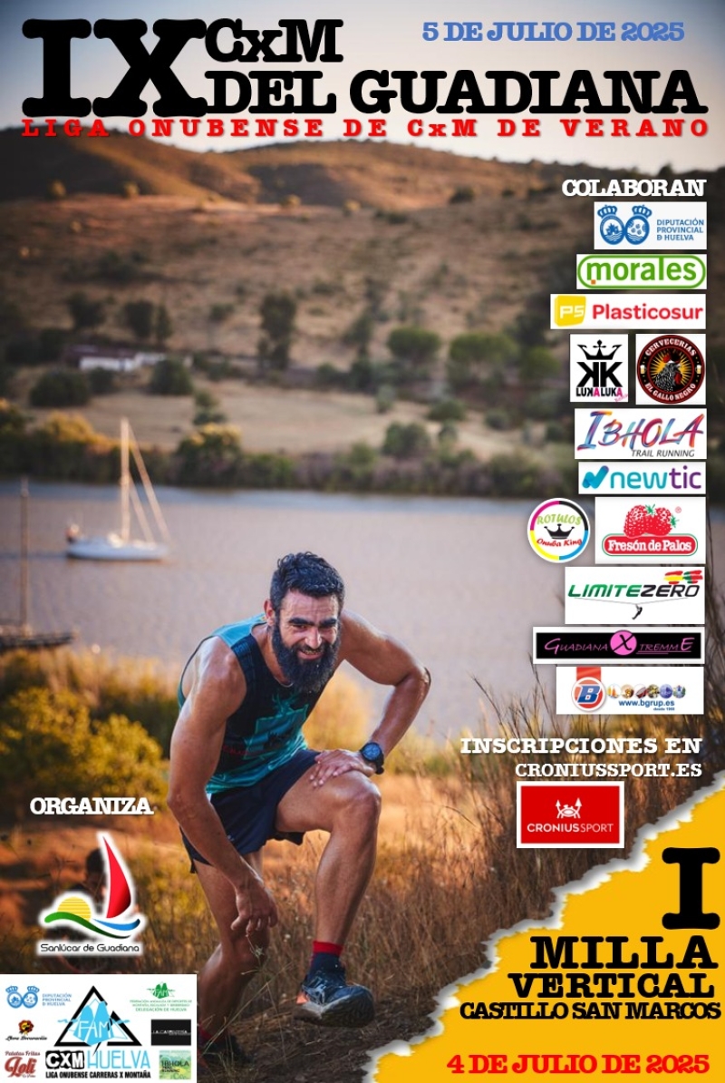 IX CXM DEL GUADIANA - Inscríbete