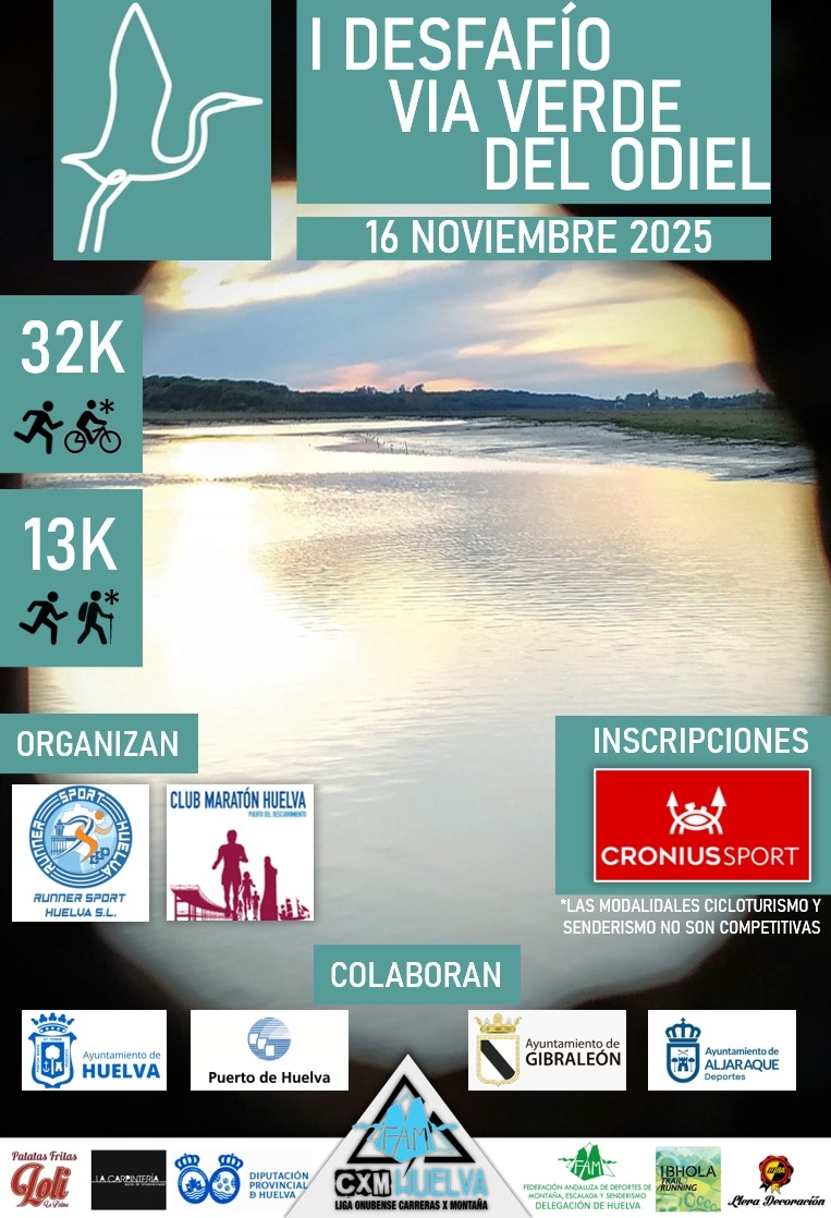 I DESAFÍO VIA VERDE DEL ODIEL - Inscríbete