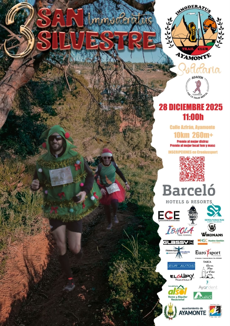 III SAN SILVESTRE IMMODERATUS - Inscríbete