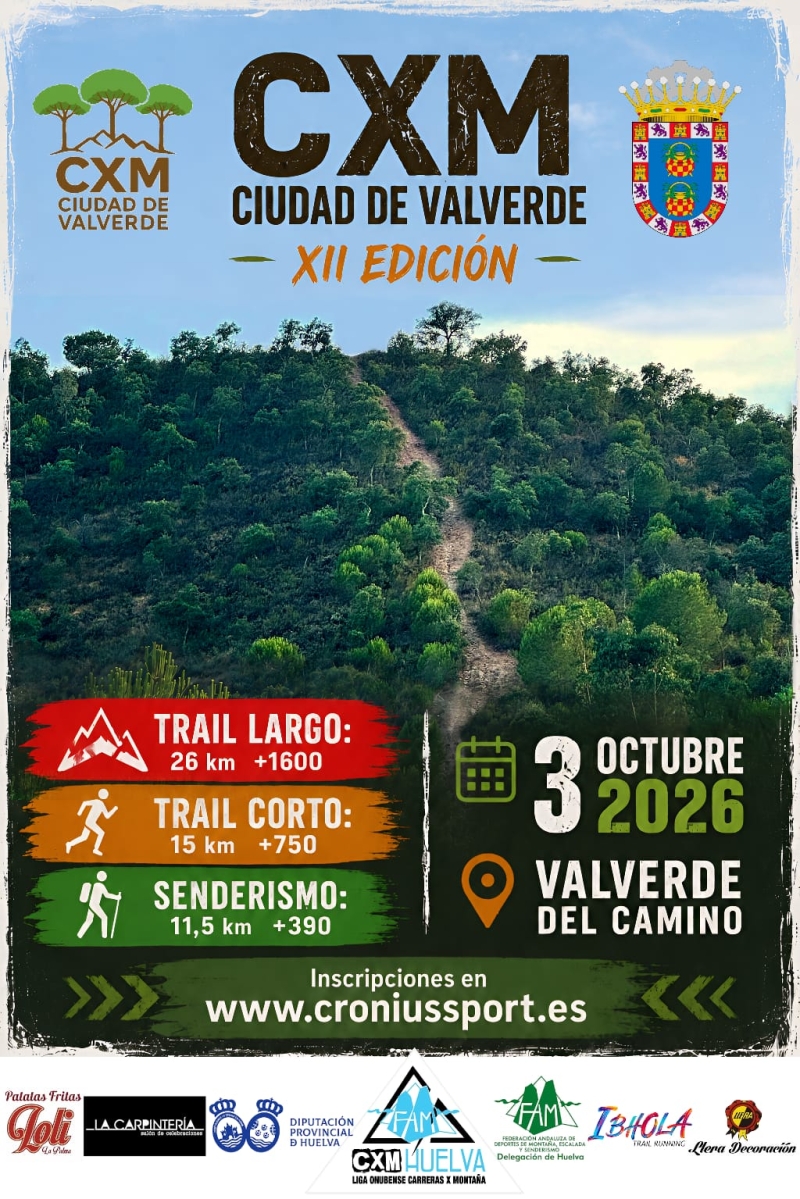 XII CXM CIUDAD DE VALVERDE - Inscríbete