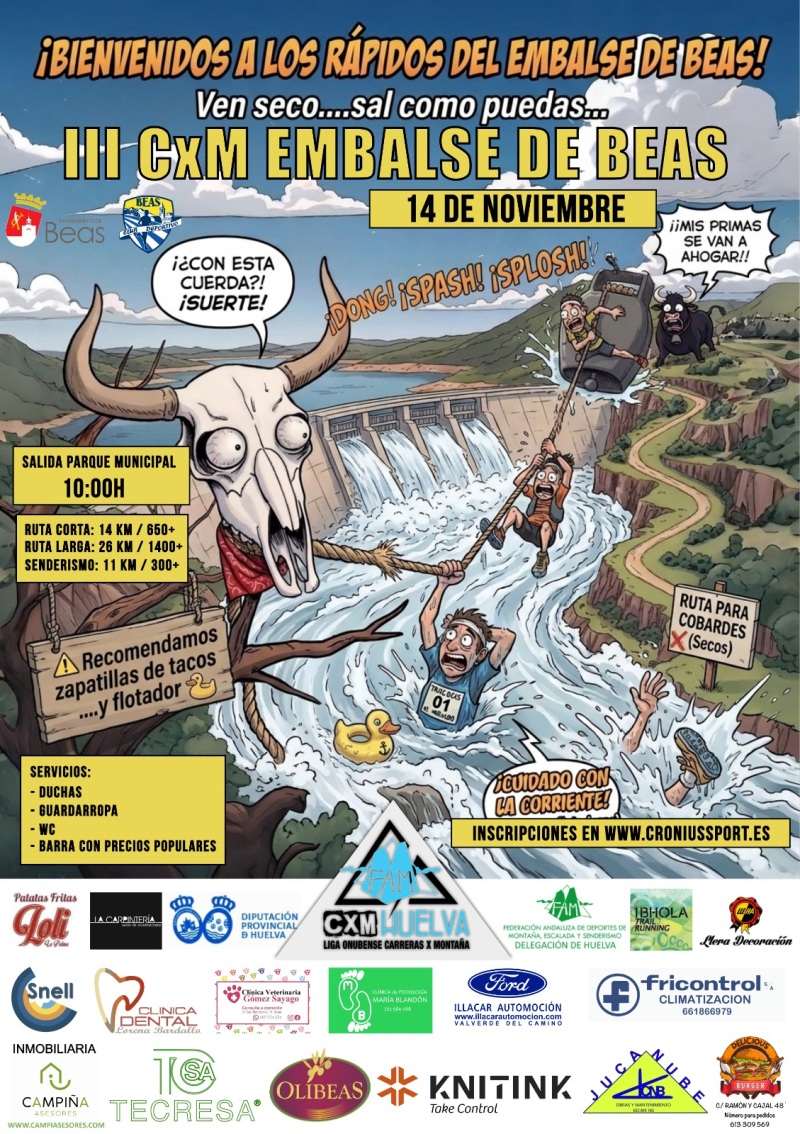 III CXM EMBALSE DE BEAS - Inscríbete