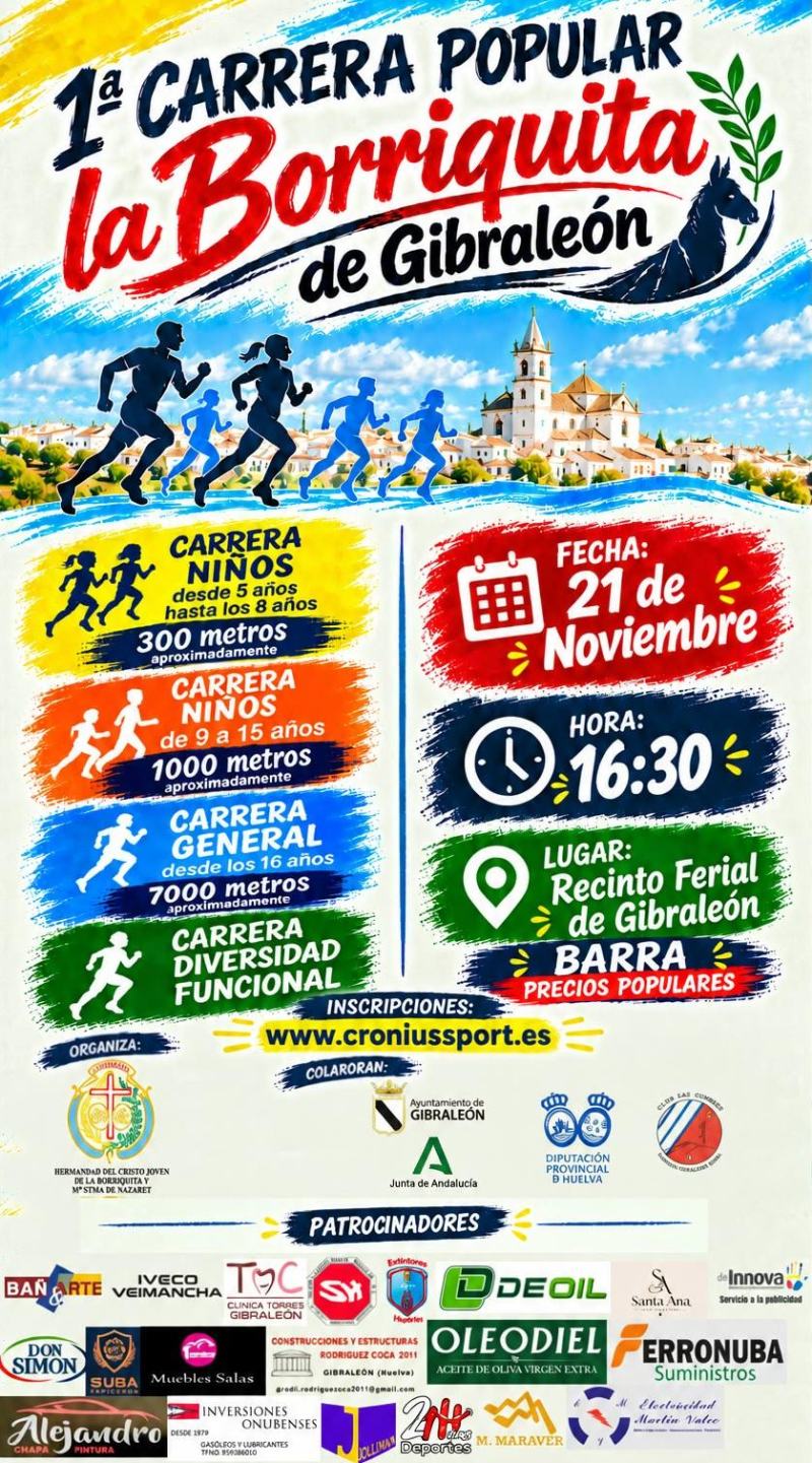 I Carrera Popular La Borriquita Gibraleón