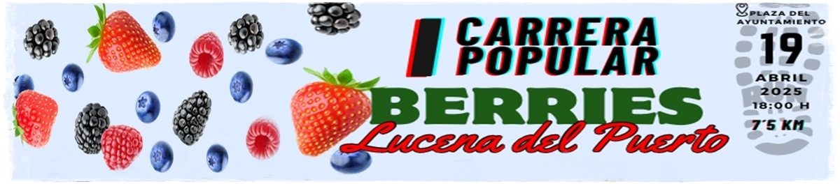 Resultados  - I CARRERA POPULAR BERRIES LUCENA DEL PUERTO