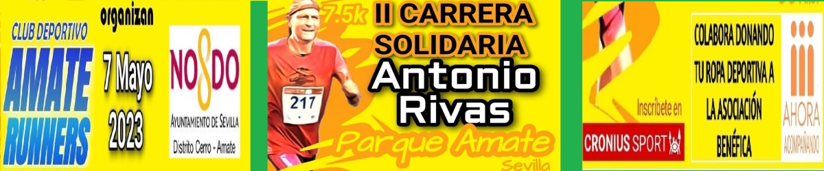 II CARRERA SOLIDARIA ANTONIO RIVAS (PARQUE AMATE) 2023