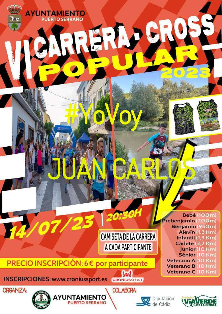 #YoVoy - JUAN CARLOS (6ª CARRERA-CROSS POPULAR PUERTO SERRANO)