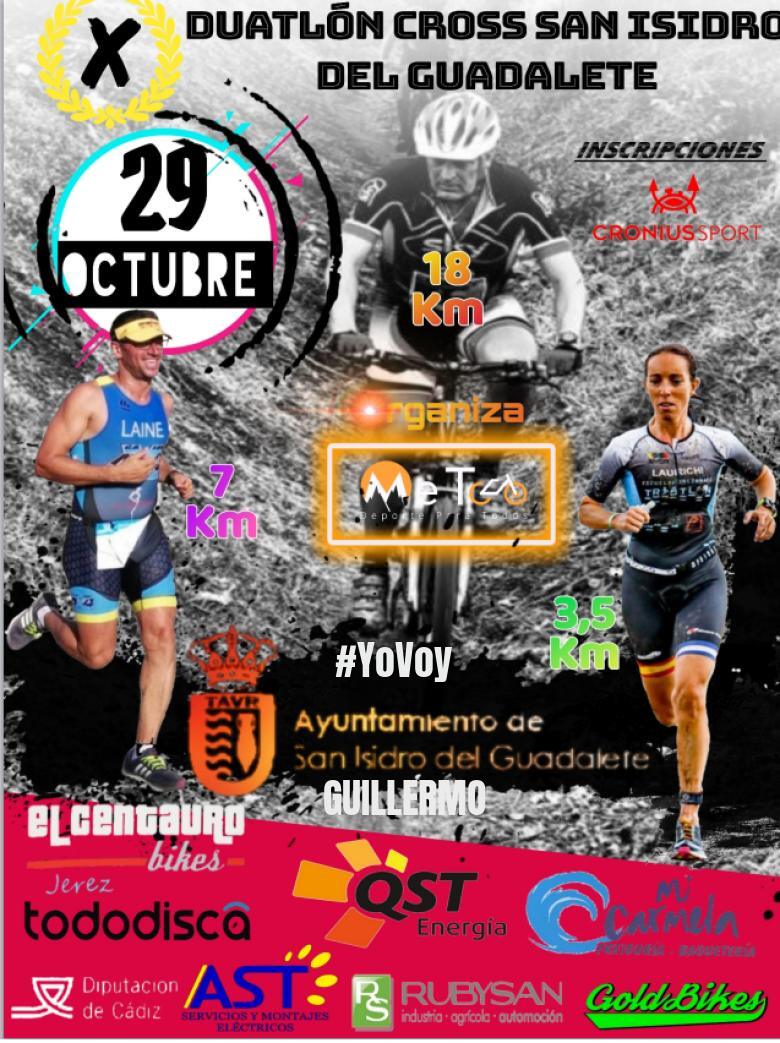 #YoVoy - GUILLERMO (X DUATLON CROSS SAN ISIDRO DEL GUADALETE)