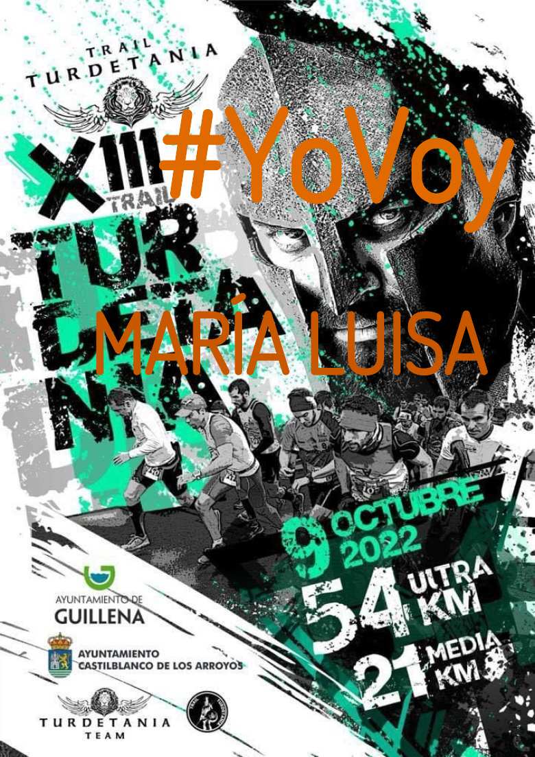 #JeVais - MARÍA LUISA (XIII TRAIL TURDETANIA)