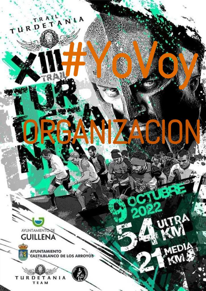 #JeVais - ORGANIZACION (XIII TRAIL TURDETANIA)