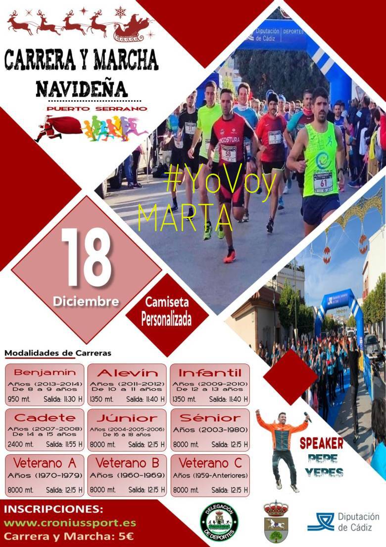 #JoHiVaig - MARTA (3ª CARRERA Y LA MARCHA NAVIDEÑA)