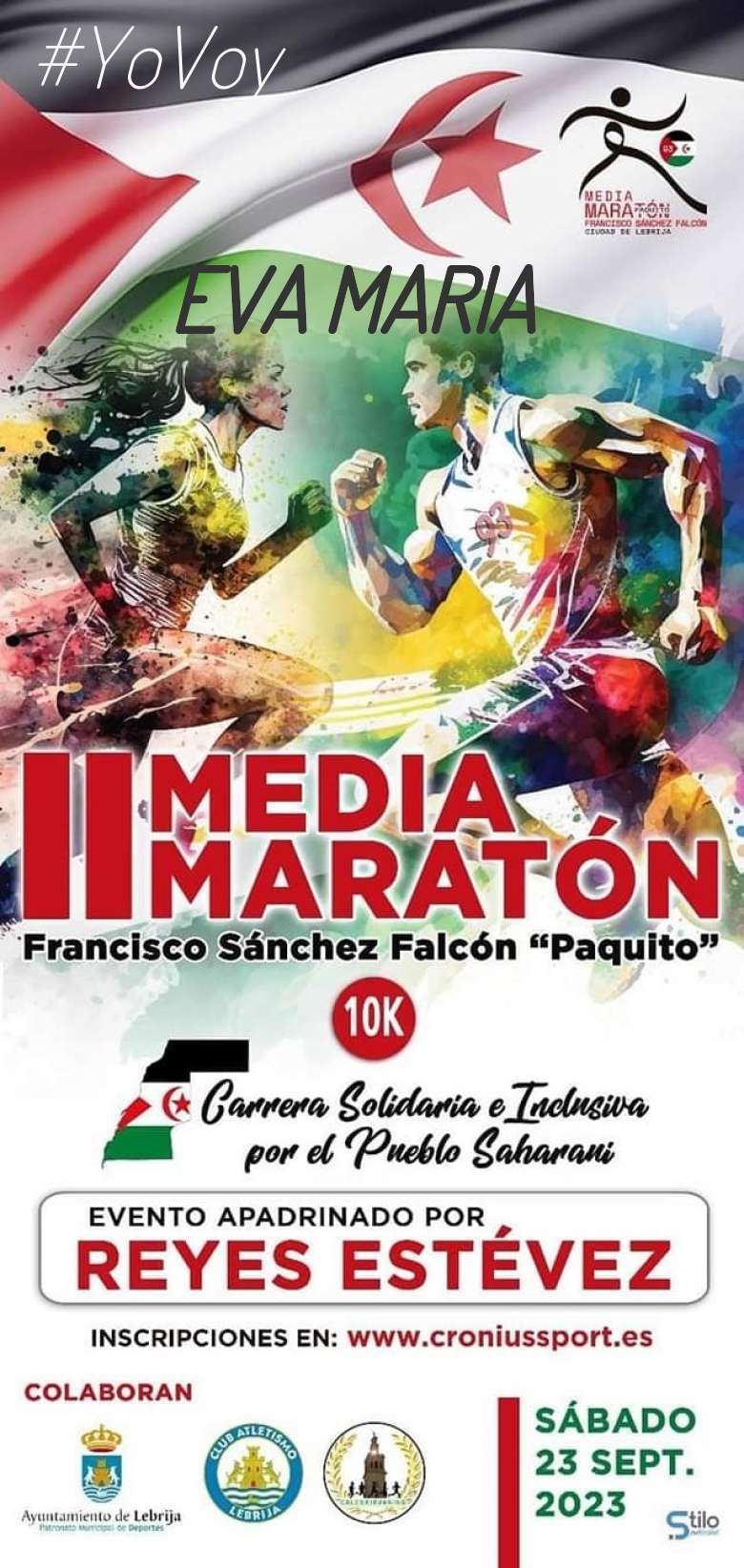 #ImGoing - EVA MARIA (II MEDIA MARATON FRANCISCO SANCHEZ FALCON)