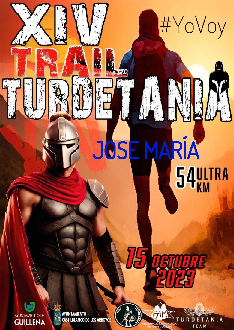 #JeVais - JOSE MARÍA (XIV TRAIL TURDETANIA)