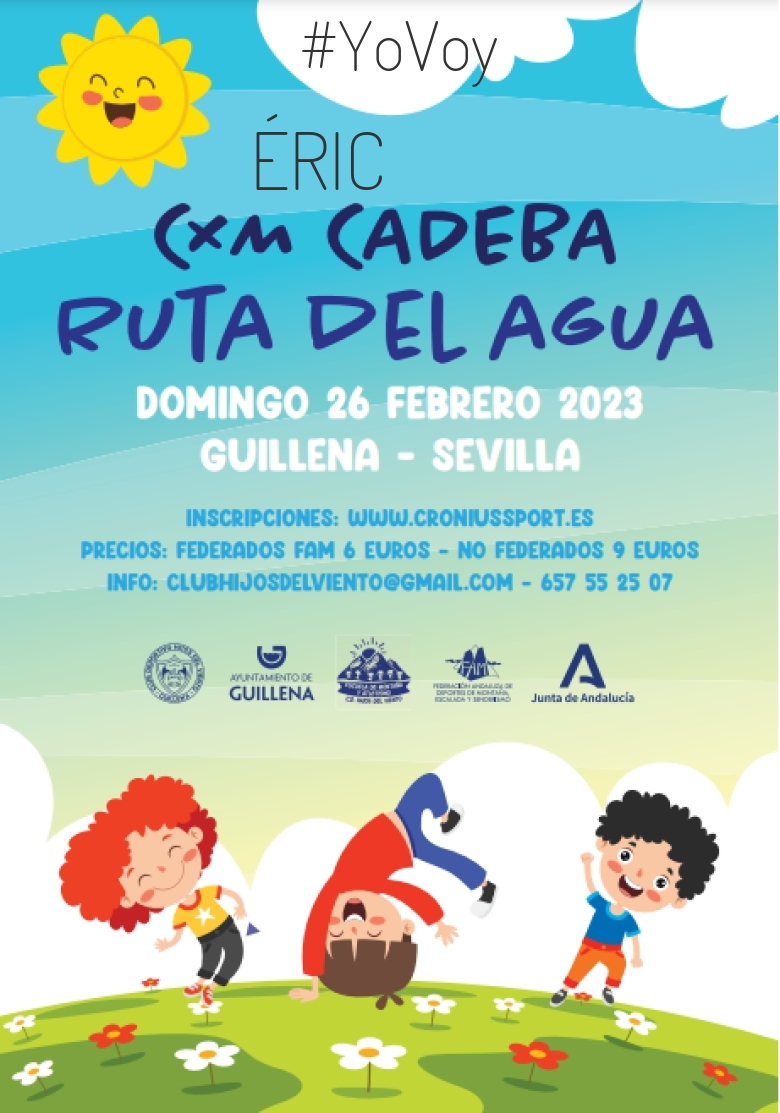 #JoHiVaig - ÉRIC (I CADEBA CXM RUTA DEL AGUA)