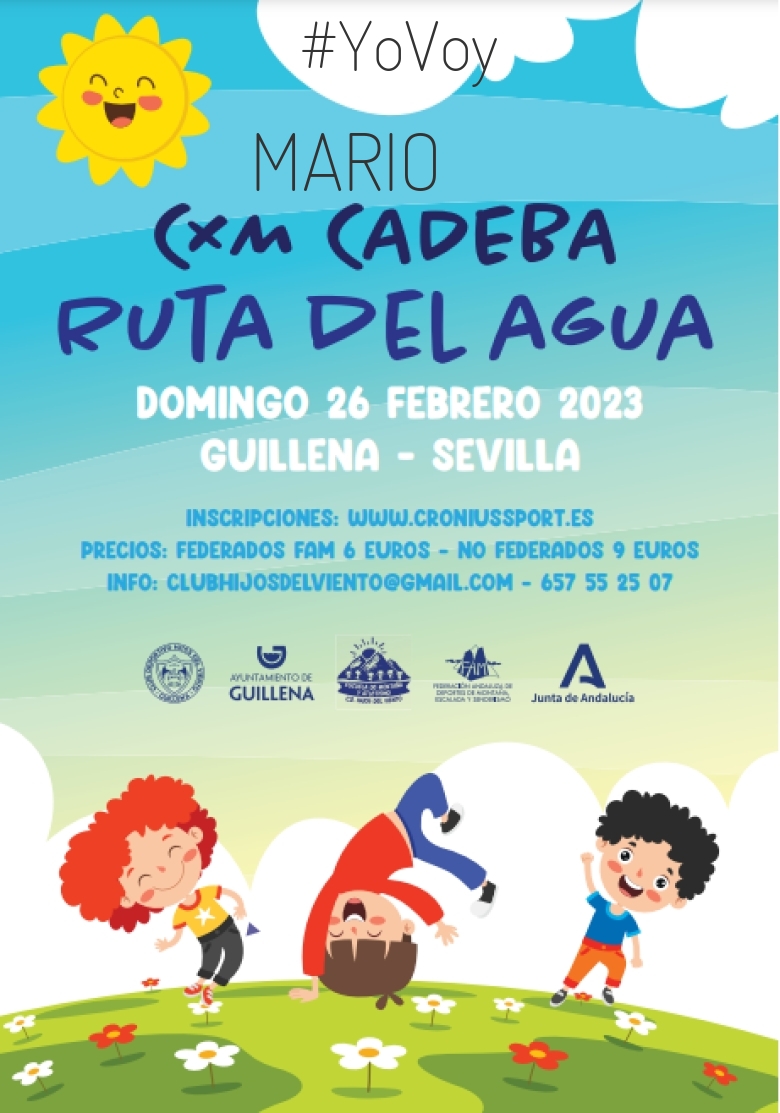 #EuVou - MARIO (I CADEBA CXM RUTA DEL AGUA)