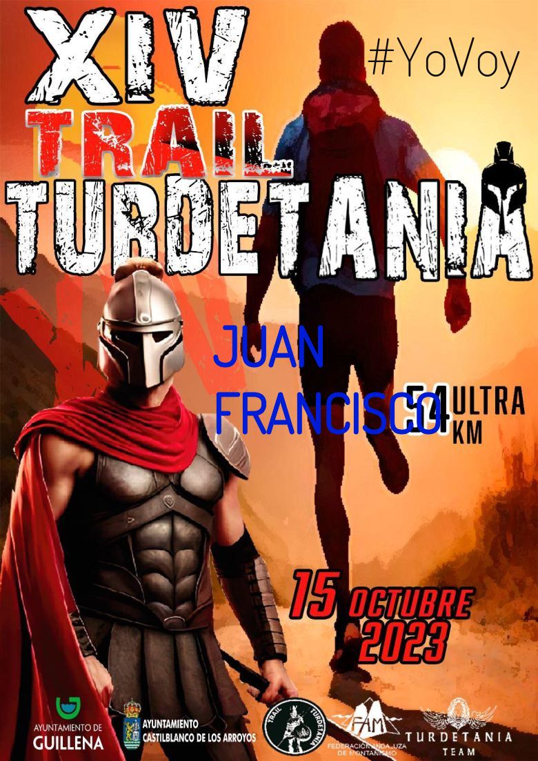 #JoHiVaig - JUAN FRANCISCO (XIV TRAIL TURDETANIA)