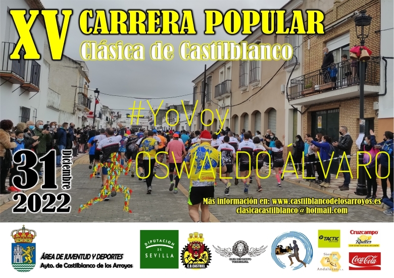 #YoVoy - OSWALDO ÁLVARO (XV CARRERA POPULAR CLÁSICA DE CASTILBLANCO)