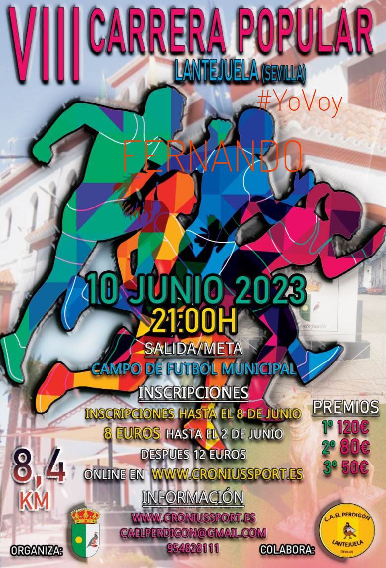 #YoVoy - FERNANDO (VIII CARRERA POPULAR DE LANTEJUELA 2023)