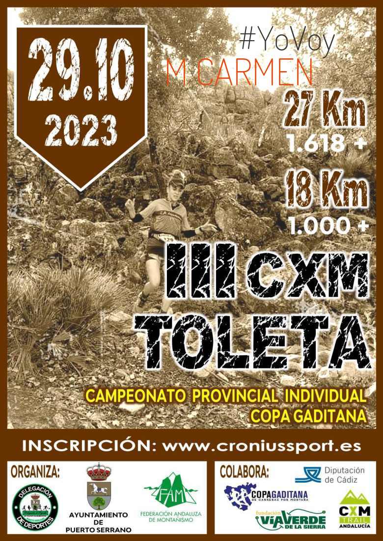 #YoVoy - M CARMEN (“III CXM  TOLETA”)