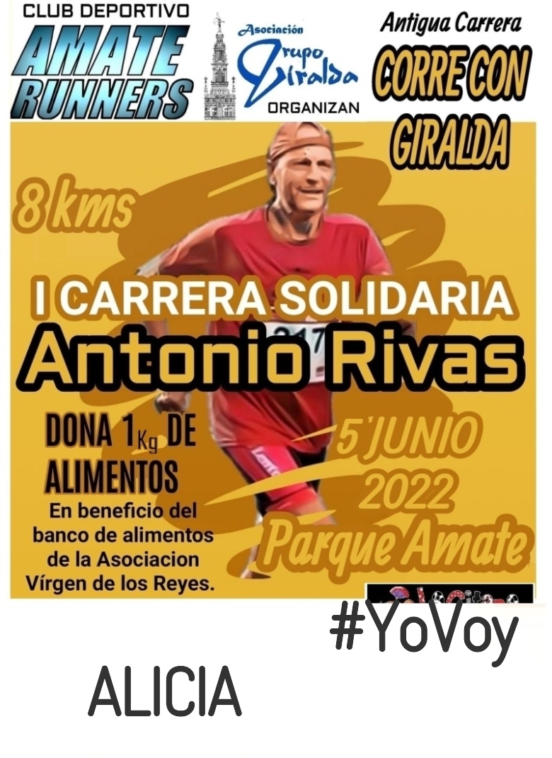 #YoVoy - ALICIA (I CARRERA SOLIDARIA ANTONIO RIVAS)