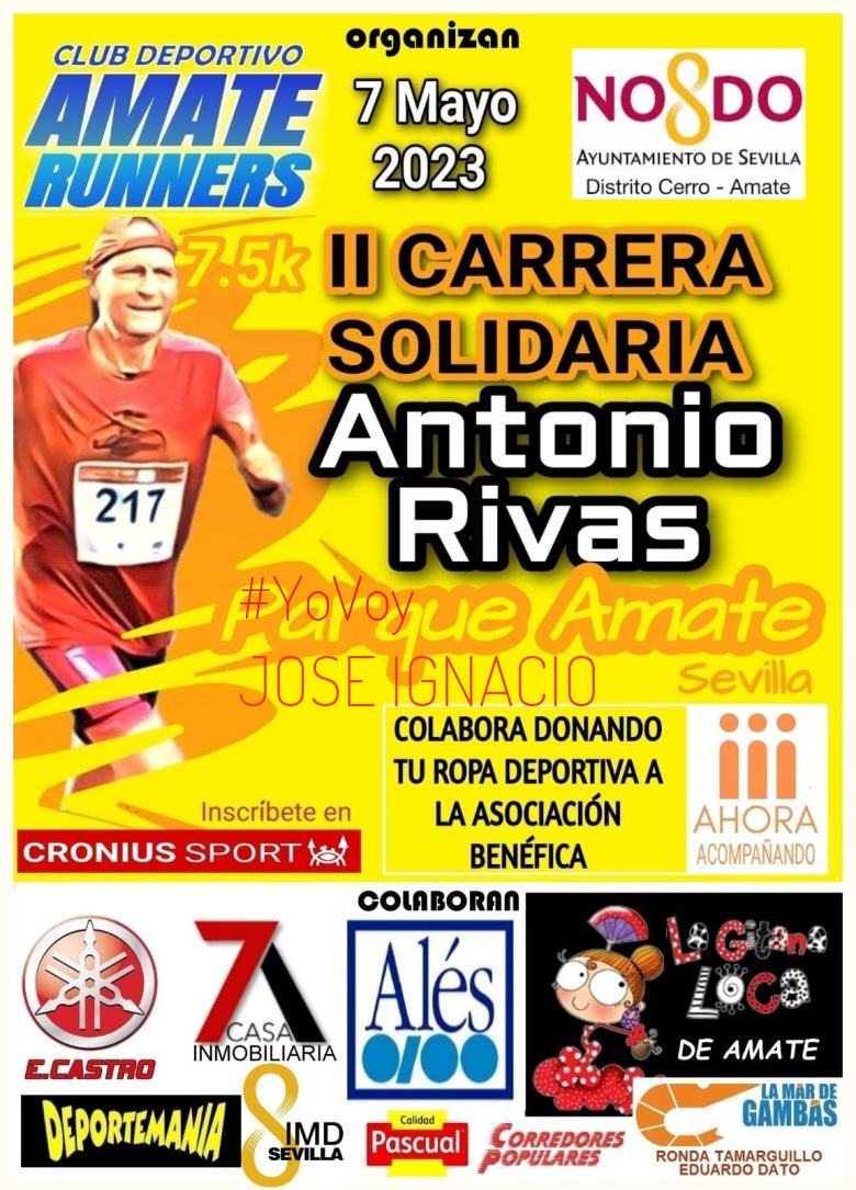 #YoVoy - JOSE IGNACIO (II CARRERA SOLIDARIA ANTONIO RIVAS (PARQUE AMATE) 2023)