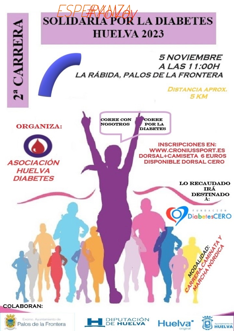 #YoVoy - ESPERANZA (2ª CARRERA SOLIDARIA POR LA DIABETES HUELVA 2023.)