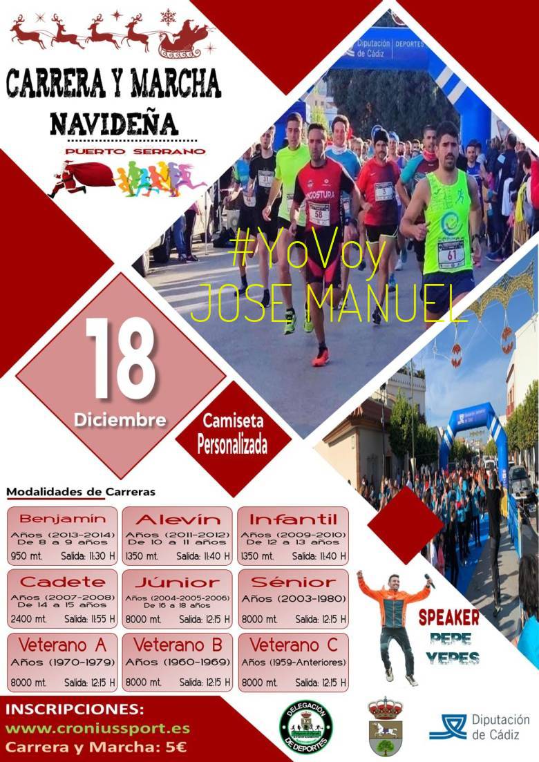 #JoHiVaig - JOSE MANUEL (3ª CARRERA Y LA MARCHA NAVIDEÑA)