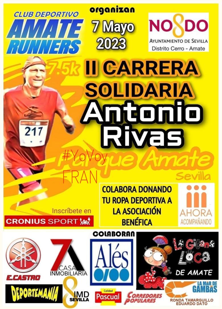 #YoVoy - FRAN (II CARRERA SOLIDARIA ANTONIO RIVAS (PARQUE AMATE) 2023)