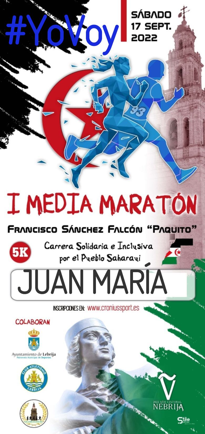 #YoVoy - JUAN MARÍA (I MEDIA MARATÓN FRANCISCO SÁNCHEZ FALCÓN “PAQUITO”)