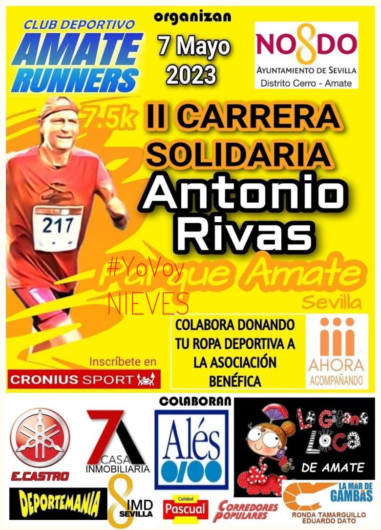 #YoVoy - NIEVES (II CARRERA SOLIDARIA ANTONIO RIVAS (PARQUE AMATE) 2023)