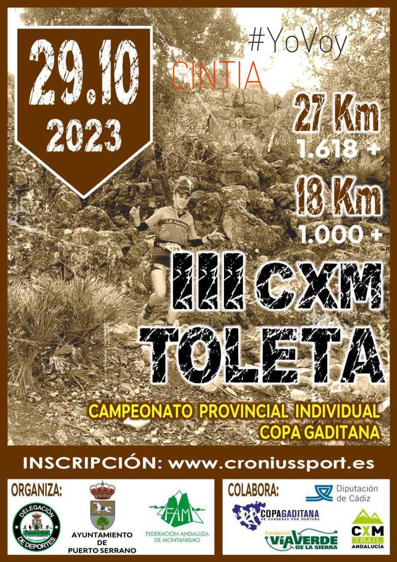 #YoVoy - CINTIA (“III CXM  TOLETA”)