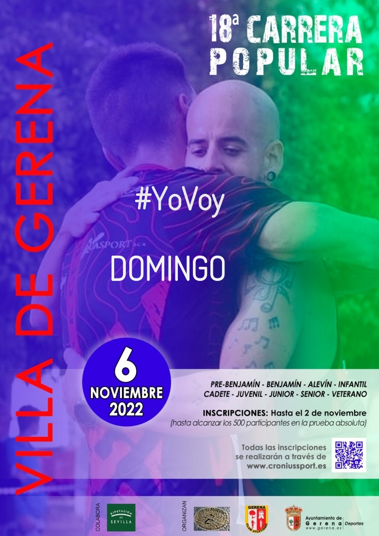 #YoVoy - DOMINGO (18º CARRERA POPULAR VILLA DE GERENA)