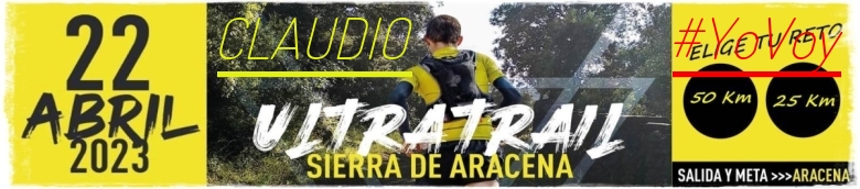 #YoVoy - CLAUDIO (ULTRATRAIL 2023 SIERRA DE ARACENA)