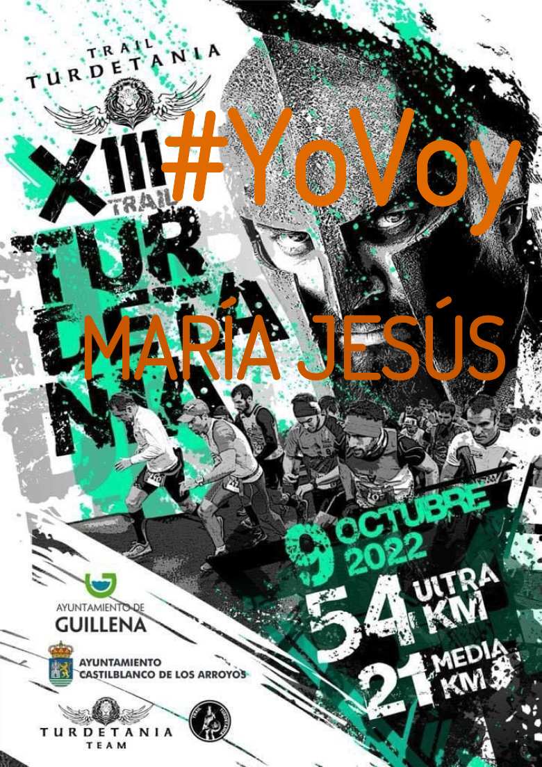 #YoVoy - MARÍA JESÚS (XIII TRAIL TURDETANIA)