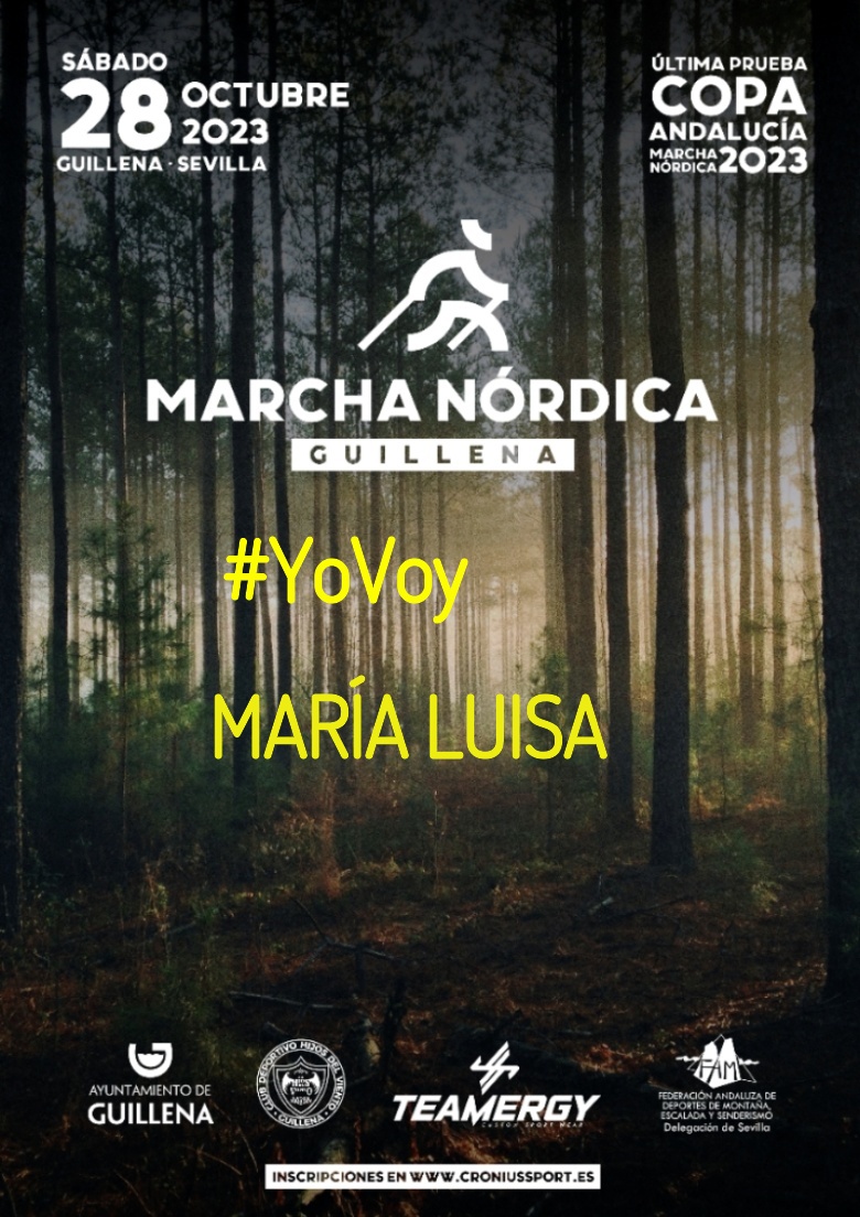 #JoHiVaig - MARÍA LUISA (II MARCHA NÓRDICA GUILLENA 2023)